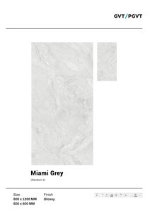 Losas de Porcelana Brillante de Lujo de 600x1200, Azulejos con Aspecto de Mármol para Interiores Contemporáneos, Mejor Precio y Calidad - Product Image 3