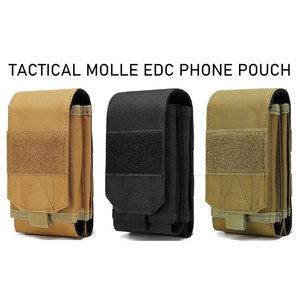 Funda táctica de nailon y poliéster Molle EDC para teléfono, funda universal transpirable para PC y teléfono móvil para uso en exteriores - Product Image 4