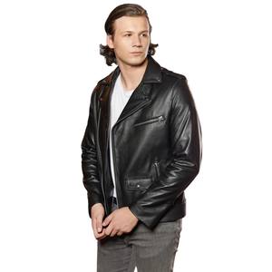 Veste zippée en cuir de vachette souple de haute qualité pour hommes Veste de moto lourde coupe ajustée de style rétro personnalisée - Product Image 2