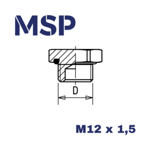 6237605 - ปลั๊ก Raufoss 12X1,5 - อะไหล่และอุปกรณ์รถพ่วง - MSP Export - Product Image 3