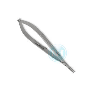 ที่จับเข็มคาสโตรเวียโฮแบบตรงสำหรับมืออาชีพ พร้อมตัวล็อค สำหรับการเย็บขนาดเล็ก ด้ามจับสั้น ที่จับเข็มคาสโตรเวียโฮแบบตรง - Product Image 6