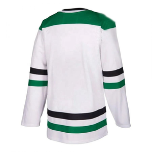 Wholesale Customizable 100% Polyester <b>Ice</b> Hockey Jersey for Adults Custom Embroidery Applique Sportswear - Product Image 2