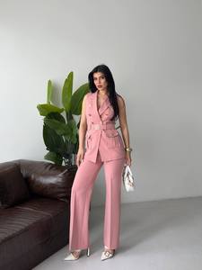 Robe décontractée en tissu de qualité supérieure, production sur mesure, fabriquée en Turquie, vente en gros de vêtements en vrac - Product Image 2