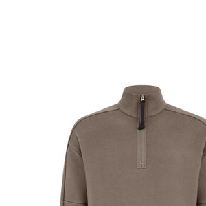 Sweats à demi-fermeture éclair de qualité supérieure pour chemise polaire pour hommes fermeture éclair quart avec col montant pull Hal Zip sweat - Product Image 6