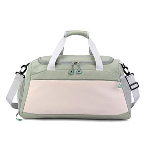 กระเป๋าสำหรับผู้หญิงกระเป๋าผ้าไนลอนแบบปรับแต่งโลโก้ได้ตามต้องการกระเป๋าโท้ทกันน้ำฤดูร้อนผ้าแคนวาสซับในทรงเรขาคณิตที่ทนทาน - Product Image 2