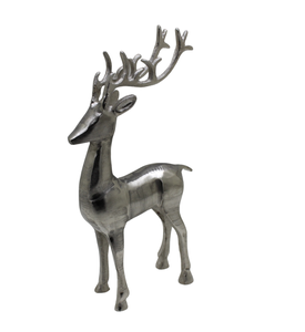 Diseño moderno aluminio Rein Deer blanco PC para Navidad decorativo Reno decoración del hogar hecho a mano personalizado - Product Image 3