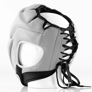 Taekwondo Boxing Children's Microfiber & PU Leather Head Guard Custom Logo Breathable Sparring Training Protective Gear - Product Image 2