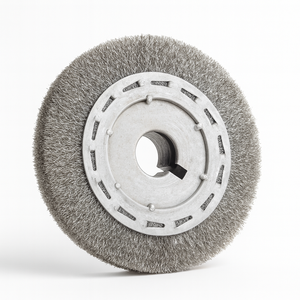 Brosse à fil métallique en acier inoxydable de fabrication indienne pour le polissage des métaux ou la préparation des surfaces, disponible au prix d'usine - Product Image 3