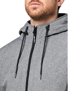 Chaqueta Bomber para Hombre, Forrada de Sherpa, Chaqueta Softshell - Product Image 3