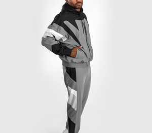 Conjuntos de Hombre Nuevo logotipo personalizado 3M sudaderas con capucha reflectantes chándal de nailon para correr chándal cortavientos para hombre - Product Image 4