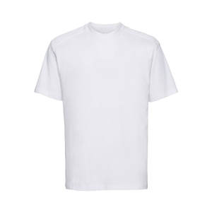 T-shirt ras du cou à ourlet droit classique en coton Pima pour hommes - Product Image 3