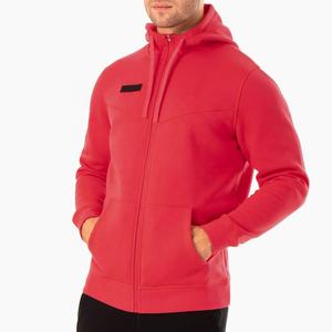 Sudaderas con capucha deportivas de gimnasio personalizadas para hombre, transpirable, 100% poliéster, Color sólido, cremallera frontal completa, estampado de verano, diseño 3D - Product Image 1