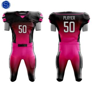 Uniforme de football américain par sublimation Uniforme de football américain au design personnalisé - Product Image 3