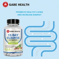 Complément alimentaire en capsules Nettoyage intestinal de 15 jours Complément alimentaire pour la santé intestinale Adultes Nettoyage et détoxification intestinale Vitamines en gros