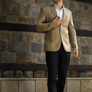 Veste en tweed de laine à boutons de mode personnalisée pour hommes meilleure qualité Veste en tweed épais d'hiver pour homme - Product Image 6