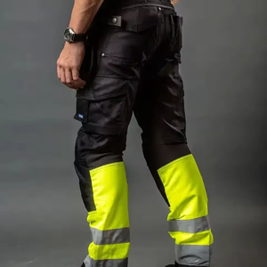 Pantalons cargo de qualité pour hommes 2025 |   Vêtements de travail réfléchissants et pantalons d'uniforme de sécurité |   Pantalons de travail durables pour l'industrie - Product Image 6