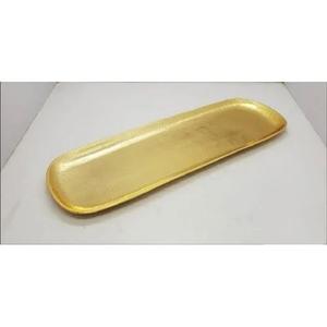 Vente de gros Plateau décoratif en aluminium au design moderne de qualité supérieure pour table à manger ou service Artisanat en métal - Product Image 5