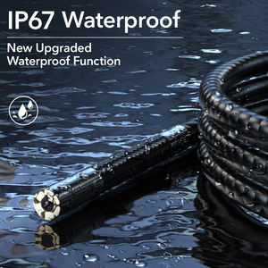 محمول 4 طرق Borescope IP67 الفلبينية مع فحص شاشة IPS للمحركات - Product Image 3