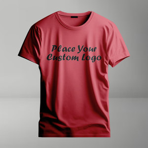 Camisetas gráficas de gran tamaño de peso pesado con logotipo personalizado, Camisetas estampadas ajustadas de estilo Y2K de lavado Vintage para hombres, ropa de moda - Product Image 3