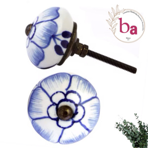 Boutons en céramique design moderne tire qualité d'exportation belle poignée d'armoire à tiroirs pour chambre à coucher salle de bain salon commode-CK 495 - Product Image 1