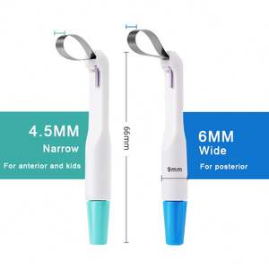 Herramienta Dental, Matriz de Banda, Sistema de Anillo Ajustable de Acero Inoxidable Estándar con Mango, Multiusos para Blanqueamiento Dental - Product Image 4