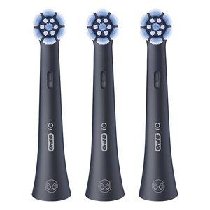 Têtes de rechange pour brosse à dents électrique Oral-B IO Series Kids Spiderman noires, lot de 3 - Product Image 1