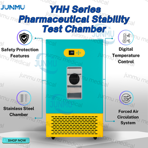 Cámara de estabilidad controlada por temperatura y humedad Junmu con flujo de aire de convección para pruebas uniformes de estabilidad del producto a largo plazo - Product Image 5