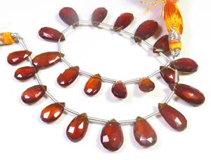 ลูกปัดลูกแพร์ตัดเหลี่ยมเพชรพลอยแอฟริกันธรรมชาติขนาด10-16.50มม. สำหรับการทำเครื่องประดับแบบทำมือ8.5 - Product Image 6