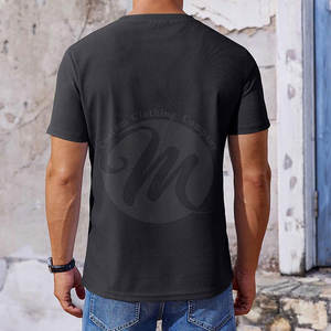 T-shirt homme à manches courtes, nouveau design été, dernier modèle, couleur personnalisée. - Product Image 5