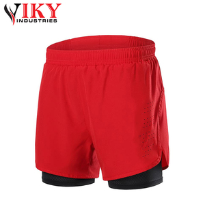 Short de course 2 en 1 pour homme, vêtements actifs, Gym, entraînement, exercice, Jogging, style de rue, taille Plus, par VIKY INDUSTRIES - Product Image 5