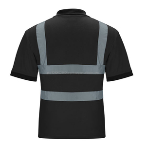 Camiseta Polo de Alta Visibilidad con Logotipo Personalizado para Hombre, 100% Manga Corta, Ropa de Seguridad Reflectante, Camisetas de Trabajo de Seguridad de Manga Larga, Color Sólido - Product Image 5