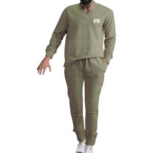 Vente en ligne de survêtements Oversize Low quantité minimale de commande Sweatsuits épais personnalisés pour hommes Sweatsuits fabriqués au Pakistan - Product Image 1