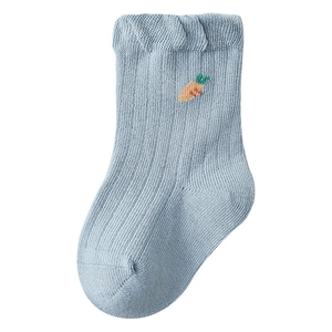 Chaussettes en coton brodé sur mesure pour bébés, tout-petits, filles, haut antibactérien décontracté à volants, ODM pour bébé, fabricant du Vietnam - Product Image 3