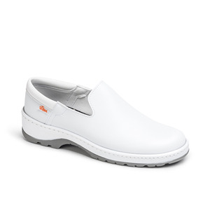 Hot Sale Unisex Blucher Work Shoe Slip High Coefficient in Dry to Avoid Slipping on Wet Floors With Cushioning in the <b>Heel</b> - Product Image 1