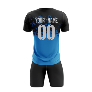 Uniforme de Fútbol Personalizado a Medida, Jersey de Fútbol con Sublimación Completa, Pantalones Cortos Elásticos en Cuatro Direcciones, Conjunto Profesional para Partidos de Equipo - Product Image 6