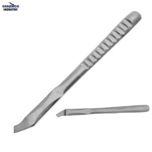 Pousse-cuticules professionnel en acier inoxydable à double extrémité réutilisable, cuillère pour retirer les cuticules, pour manucure et pédicure - Product Image 1