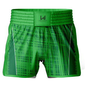 Pantalones Cortos Ligeros y Transpirables de Poliéster/Nailon para Boxeo, Kickboxing, MMA, Muay Thai, Ropa de Artes Marciales de Secado Rápido y Duradera - Product Image 4