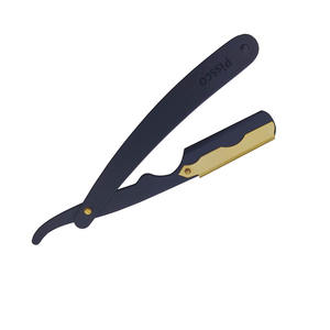 Rasoir de barbier pliant pour barbe, outil de rasage manuel en acier inoxydable, rasoir de sécurité à bord droit fabriqué par Pissco Pakistan - Product Image 4