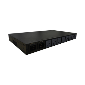 Oem tùy chỉnh ATS thông minh PDU 250V 20A NEMA 6-20r 8-<span class=keywords><strong>Port</strong></span> đầu vào kép SNMP HTTP API Rack mount cho phòng máy chủ tế bào nhỏ - Product Image 2