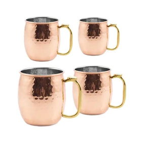 Taza de mula de cobre de Moscú de diseño único con la mejor calidad y taza de cobre para café y té a bajo precio de Tradebit - Product Image 3