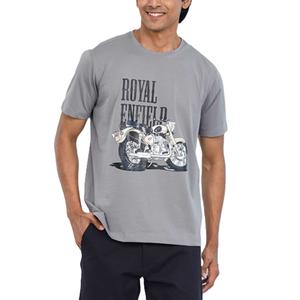 Camiseta informal con estampado personalizado de 100% algodón para hombre, serigrafía de alta calidad con logotipo - Product Image 1