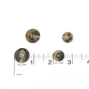 Natural Wholesale Buffalo Horn Finished <b>Button</b> Finished Colorful for Clothing Accessories High Quality - Product Image 1