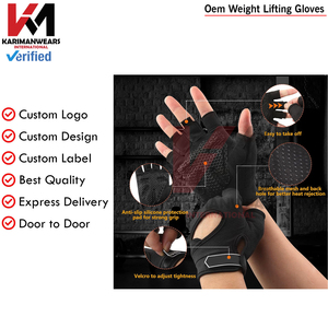 Guantes Deportivos Transpirables Antideslizantes para Hombre y Mujer, para Fitness, Entrenamiento con Pesas, Hechos de Cuero de Calidad - Product Image 6