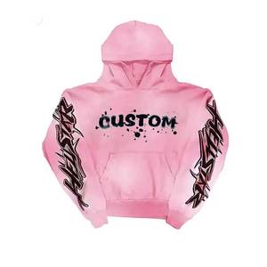 Ensemble de sport à capuche décontracté unisexe Street Wear Brand Design avec pantalons de survêtement et t-shirts Ensemble de survêtement d'hiver de grande taille pour hommes - Product Image 6