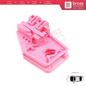 คลิปซ่อมกระจกหน้าต่าง BWR336ด้านหน้าซ้าย A สำหรับ Octavia MK2 A5 1Z3 1Z5 1Z1837461 2004-2013 4/5ประตู - Product Image 6