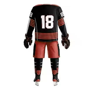 OEM Best Selling Custom made <b>Ice</b> Hockey Uniform Make Your Own Team Design Printed <b>Ice</b> Hockey Uniform Set For Online Sale - Product Image 3