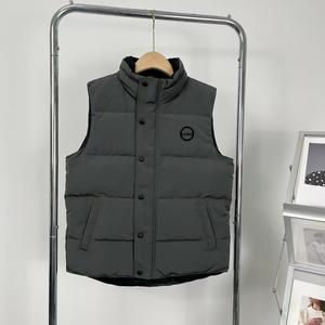 Produits tendance 2025, veste sans manches en duvet pour homme, veste matelassée, veste d'extérieur noire, veste matelassée - Product Image 2