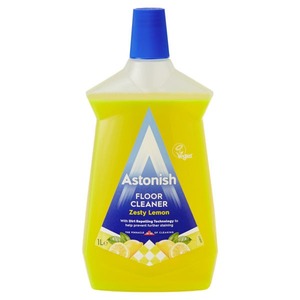 Venta al por mayor Astonish 1L Zest Lem Floor Cleaner Quitamanchas líquido multiusos con fragancia de larga duración para todas las superficies - Product Image 1