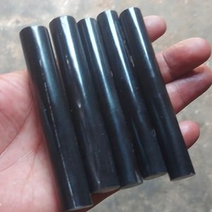 ด้ามมีดทำจากเขาควายแท้ สัมผัสเหมือนจริง งานฝีมือดั้งเดิม ลายปั๊ม งานฝีมือจากธรรมชาติ ของตกแต่งบ้าน สไตล์อินเดีย - Product Image 1