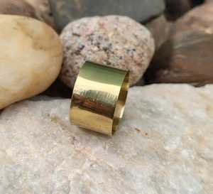 Raw Brass <b>Ring</b>, Brass Band <b>Ring</b>, Adjustable <b>Ring</b>, <b>Ring</b> <b>Blank</b>, <b>Ring</b> Base, Raw Brass Hoop, Loop Connector, Raw Brass Findings, - Product Image 3